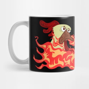 Albert the Fire Breathing Chicken Mug